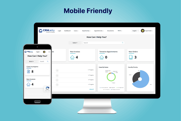 CRMJetty Mobile-Friendly