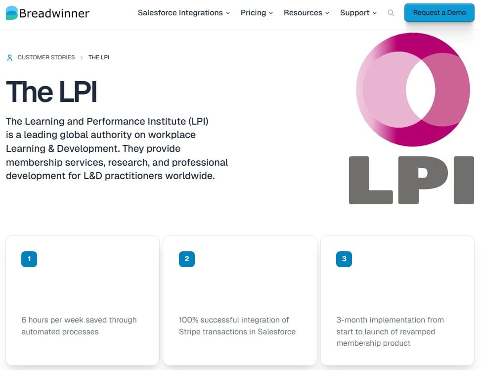 Results of LPI’s Breadwinner Payments implementation