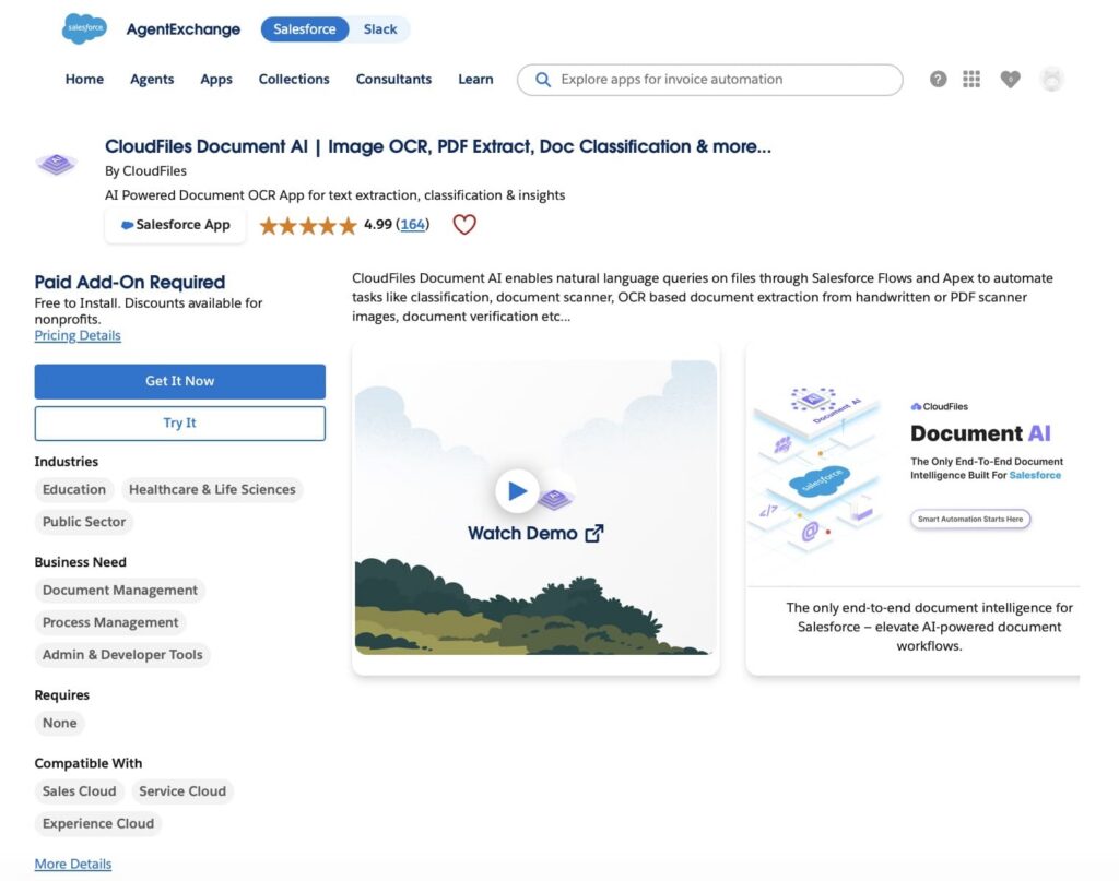 CloudFiles Document AI